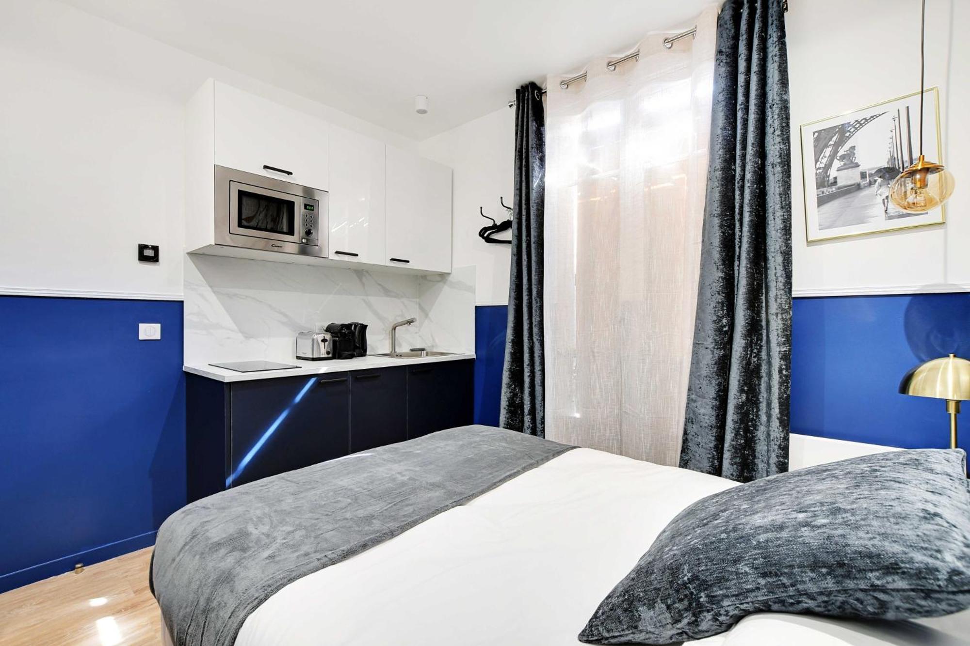 Charming Studio - 2P With Ac Near Montmartre ปารีส ภายนอก รูปภาพ